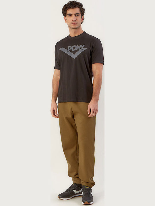 Αθλητικό T-shirt Μαυρο