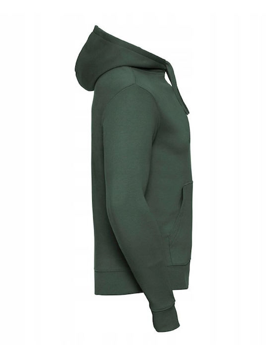 Russell Europe Unisex Long Sleeve Promotional Sweatshirt Bottle Green