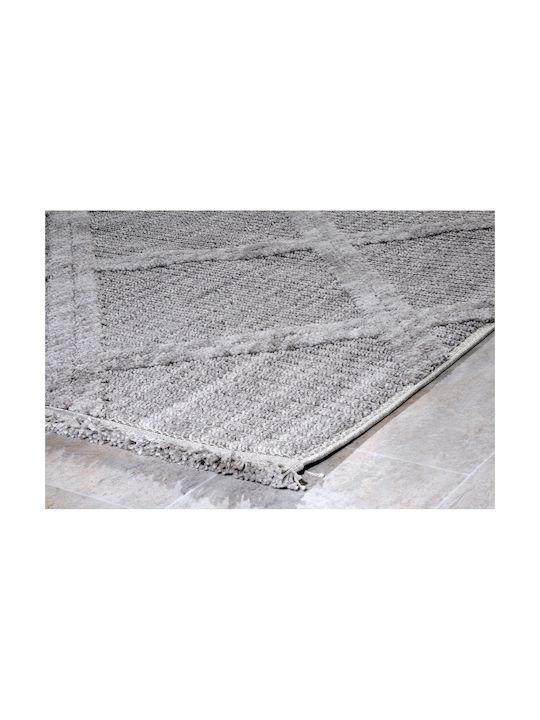 Tzikas Carpets Summer Bedroom Rugs Set Gray 356-0-355-61576-095 2pcs