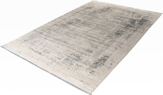 Tzikas Carpets Kandy Set Klassiker Schlafzimmer-Teppichsets Synthetisch,Polyester/Cotton/Leather Grey 211-0-355-74728-095 3Stück