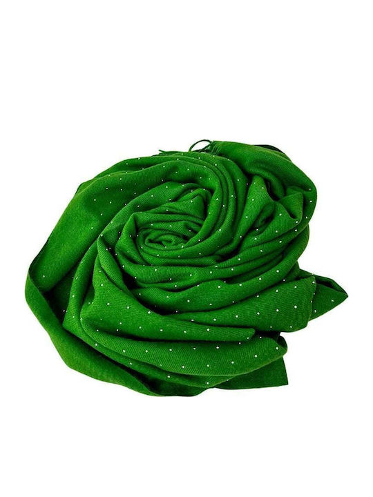 Women's Cashmere Scarf Green