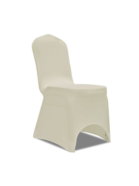vidaXL Elastic Cover for Chair Blue 6pcs 241199