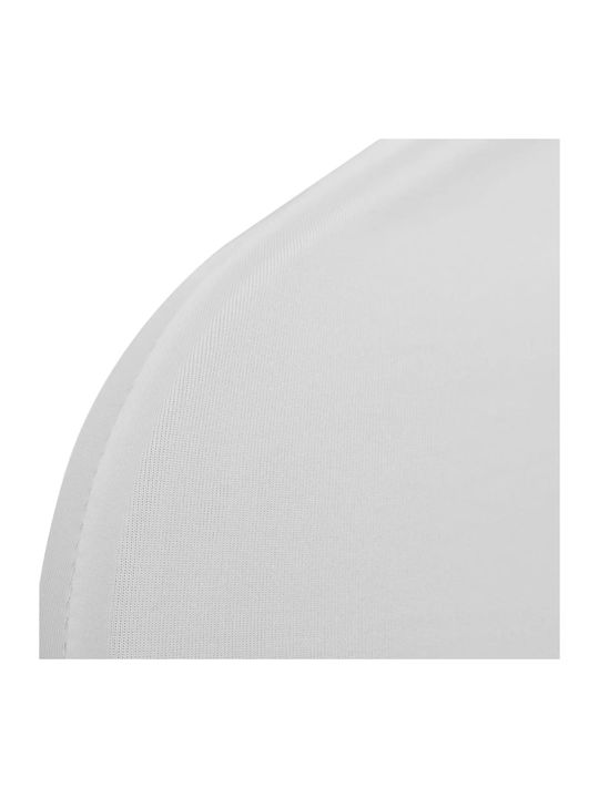 vidaXL Elastische Abdeckung für Stuhl White 50Stück 241196