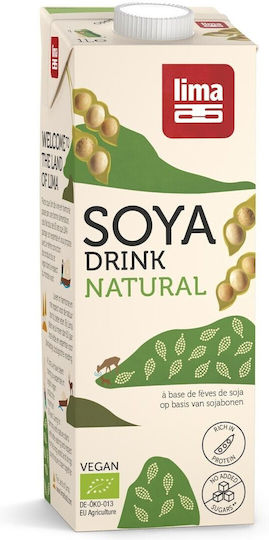 Bio Soja Pflanzenbasierte Getränke 1l Lima
