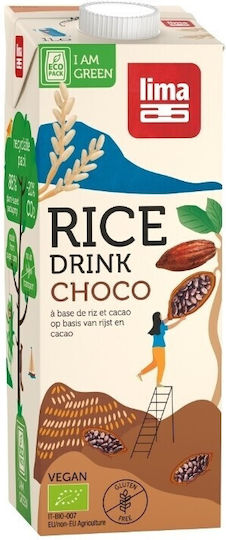 Organic Chocolate Rice Plant-Based Drink 1L Lima