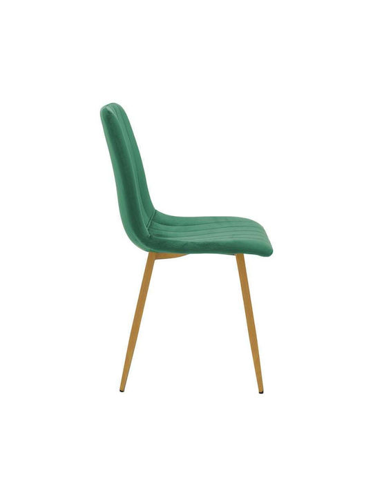 Noor Dining Room Velvet Chair Cypress 44x53x86cm