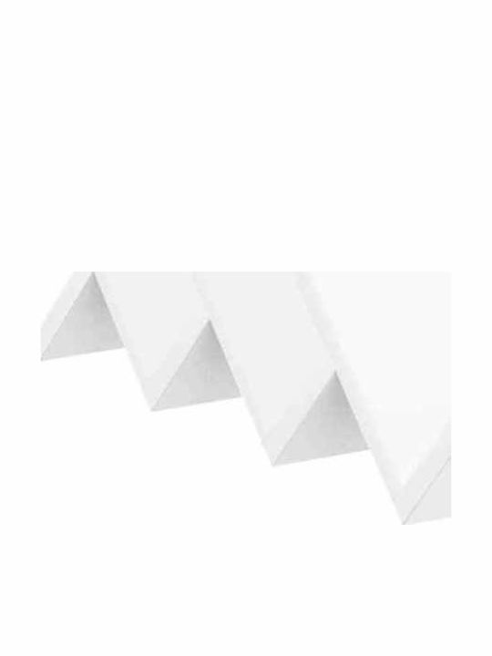 vidaXL Wooden Magazine Rack White 40x28.5x53cm