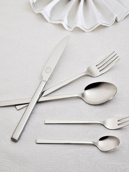 Cryspo Trio Cutlery Set Stainless Silver 72pcs