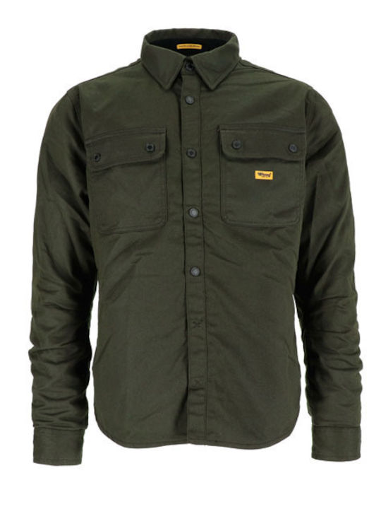 Дълъг Ръкав Overshirt Камуфлажен Армейски