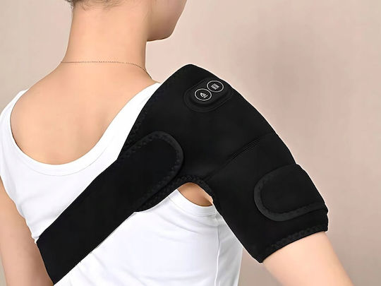 Zola Elektrische Massager Gegen Cellulite Heizungs Vibrationsgerät Zielbereich 3 Einstellbare Riemen USB 62 X 23 Cm Schwarz