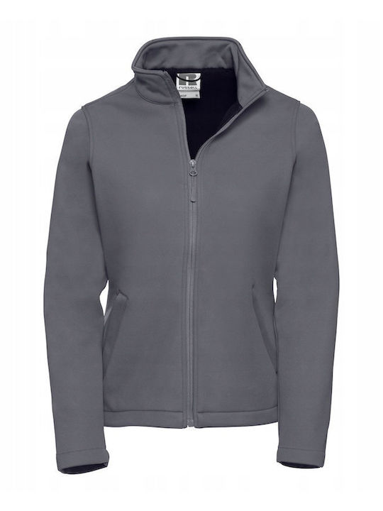 Russell Europe Unisex Werbebekleidung Strickjacke in Grau Farbe