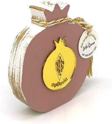 LiebeQueen Ρόδι Ξύλινο