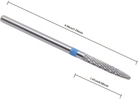Nail Drill Carbide Bit Blue