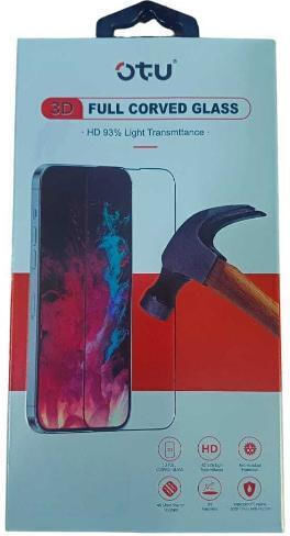 3D Пълно лепило Закалено стъкло за цялото лице Черен (Realme C65)