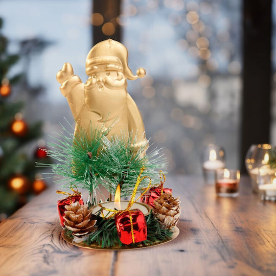 Alista Home Christmas Plastic Copper Candle 13x8cm