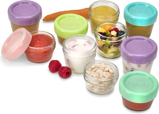 Melii Set de mâncare pentru copii din plastic 0.659lt Multicolor