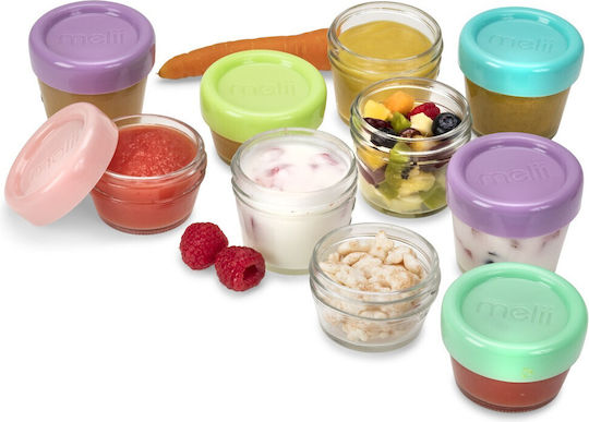 Melii Set de mâncare pentru copii din plastic 0.659lt Multicolor