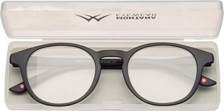 Montana Eyewear Mr52 Очила за четене +2.50 в Черен цвят
