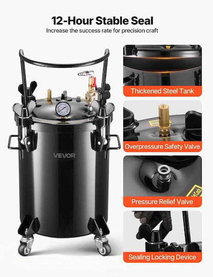 Vevor Пистолет За Боядисване На Въздух 6.4mm