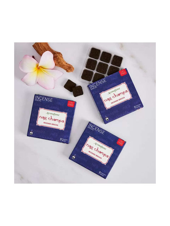 Αρωματικά Τουβλάκια Θυμιάματος Nag Champa Incense Bricks 10τμχ