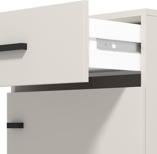 Rathlin Entry Furniture with Shoe Rack Cashmere 51x35x98cm