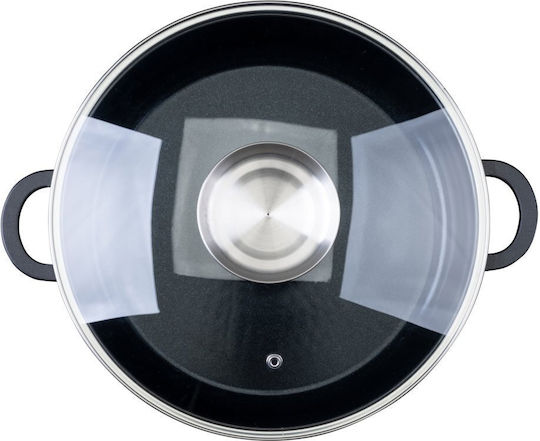 Fackelmann Niederländische Ofen Aluminium 28cm mit Glasdeckel Fackelmann Niederländische Ofen Aluminium 28cm mit Glasdeckel