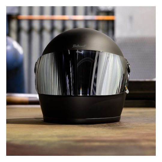 Biltwell Ζελατίνα Φιμέ Καθρέφτης Gringo S Sv 22.06 Shield Chrome Mirror