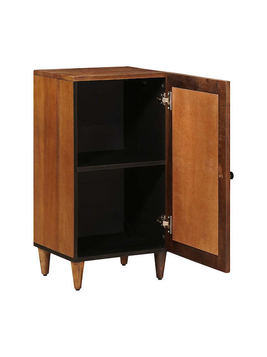 Cabinet de Birou din Lemn Masiv Walnut 40x33.5x75cm