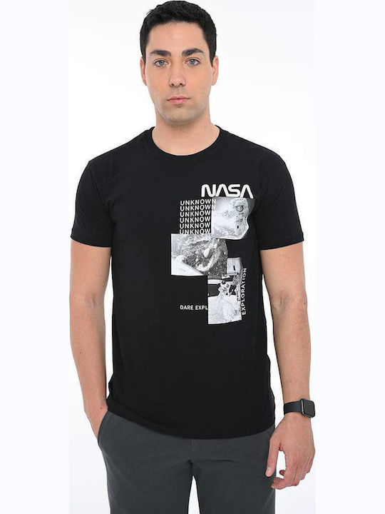 Nasa T-shirt Marine Black