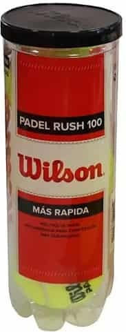 Wilson Padel Rush 100 Tennisbälle Tennis Praxis 3Stück