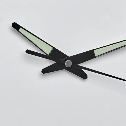 TFA Silent Ceas de Perete Sticlă Alb 29.8x5.1cm