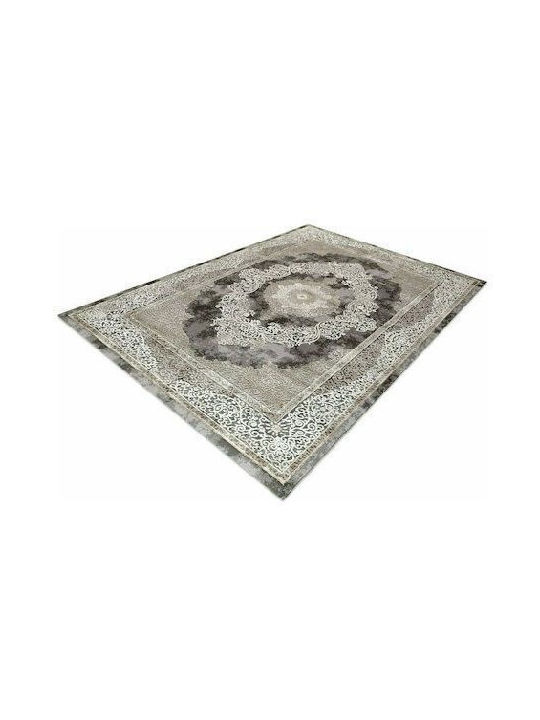 Tzikas Carpets Elements Σετ Μοντέρνα Χαλιά Κρεβατοκάμαρας Γκρι 159-0-355-33116-095 3τμχ