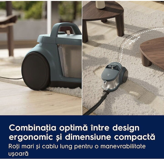 Electrolux EL31C1LDB Vacuum Cleaner 850W Bagless 2lt Blue