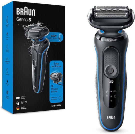 Braun Series 5 S6503744 Foil Aparat de Ras Electric Față Reîncărcabil