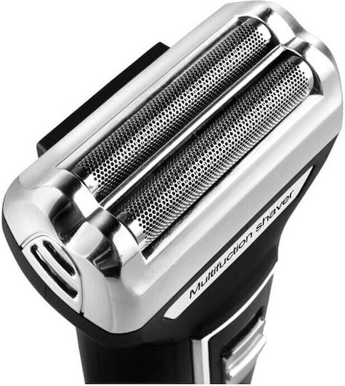 Kemei KM-6558 Ξυριστική Μηχανή Προσώπου Απλές Μπαταρίες / Επαναφορτιζόμενη