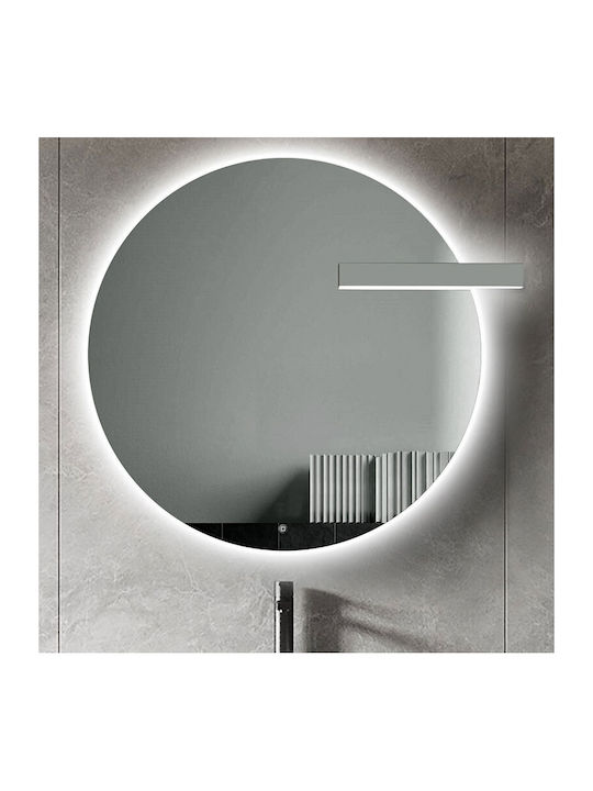 Luminor Runder Badezimmerspiegel 75x75cm