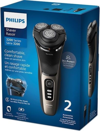 Philips Series 3000 S3230/52 Rotating Electric Shaver Face Rechargeable