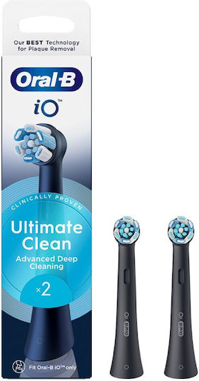 Oral-B iO Ultimate Clean Ανταλλακτικά για Black 2τμχ