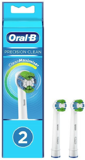 Oral-B Precision Clean CleanMaximiser Electric Toothbrush Replacement Heads 2pcs
