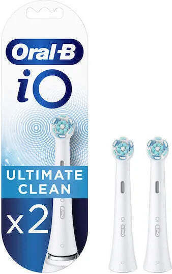 Oral-B iO Ultimate Clean Electric Toothbrush Replacement Heads for 2 Pieces