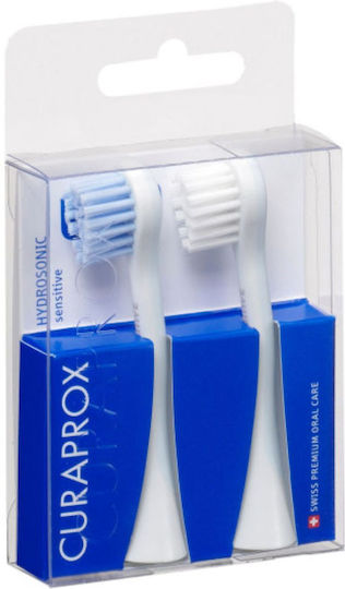 Curaprox Hydrosonic Sensitive Electric Toothbrush Replacement Heads 2pcs