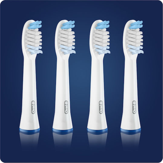 Oral-B Pulsonic Clean Electric Toothbrush Replacement Heads Value Pack 852544 4pcs