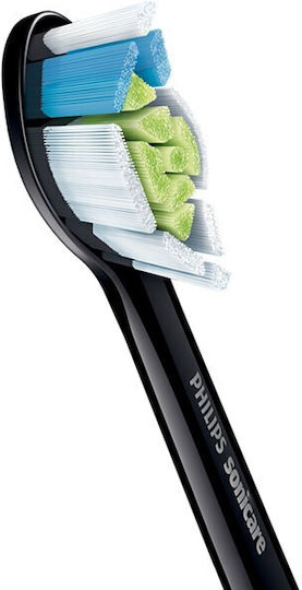 Philips Sonicare W2 Optimal White Electric Toothbrush Replacement Heads for Black HX6062/88 2pcs