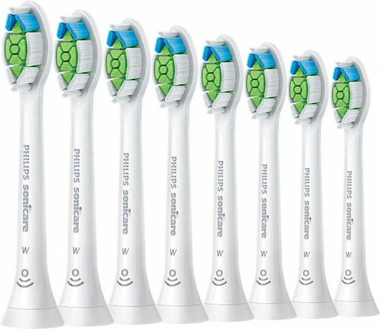 Philips Sonicare W2 Optimal Бели Резервни Части За HX6068/12 8 Бр