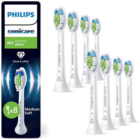 Philips Sonicare Optimal Electric Toothbrush Replacement Heads for HX6068/87 8pcs