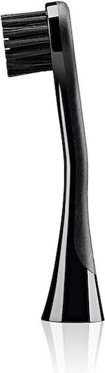 Curaprox Hydrosonic Black Is White Carbon Replacement Heads for Black 2pcs