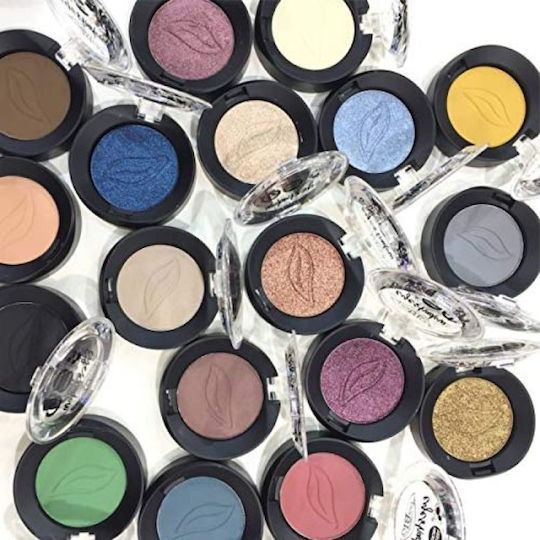puroBio Cosmetics Compact Fard De Pleoape În Formă Solidă Cu Culoare Bej