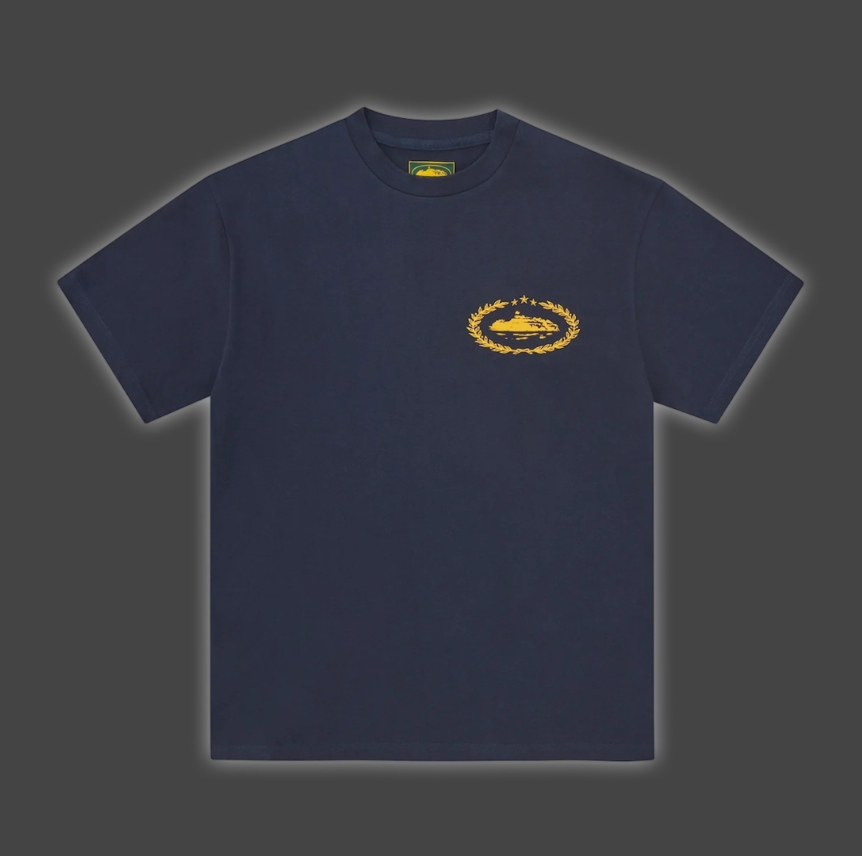 Corteiz Royale T-shirt Blue crtz-royale-heavyweight-tee-navy 