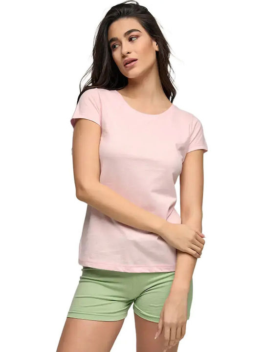 Γυναικείο Αθλητικό T-shirt Ροζ