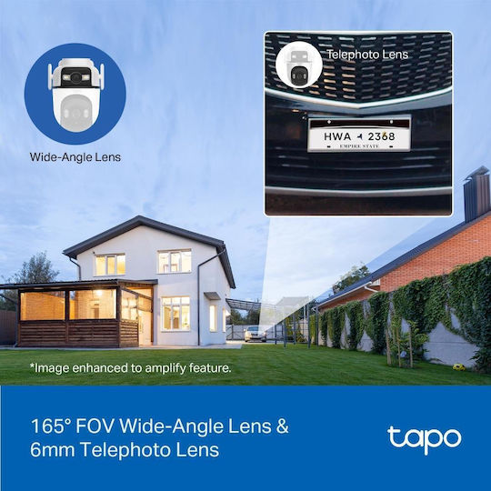 TP-LINK Tapo C545D IP Surveillance Camera Wi-Fi Full HD+ 3MP Waterproof with Two-Way Communication